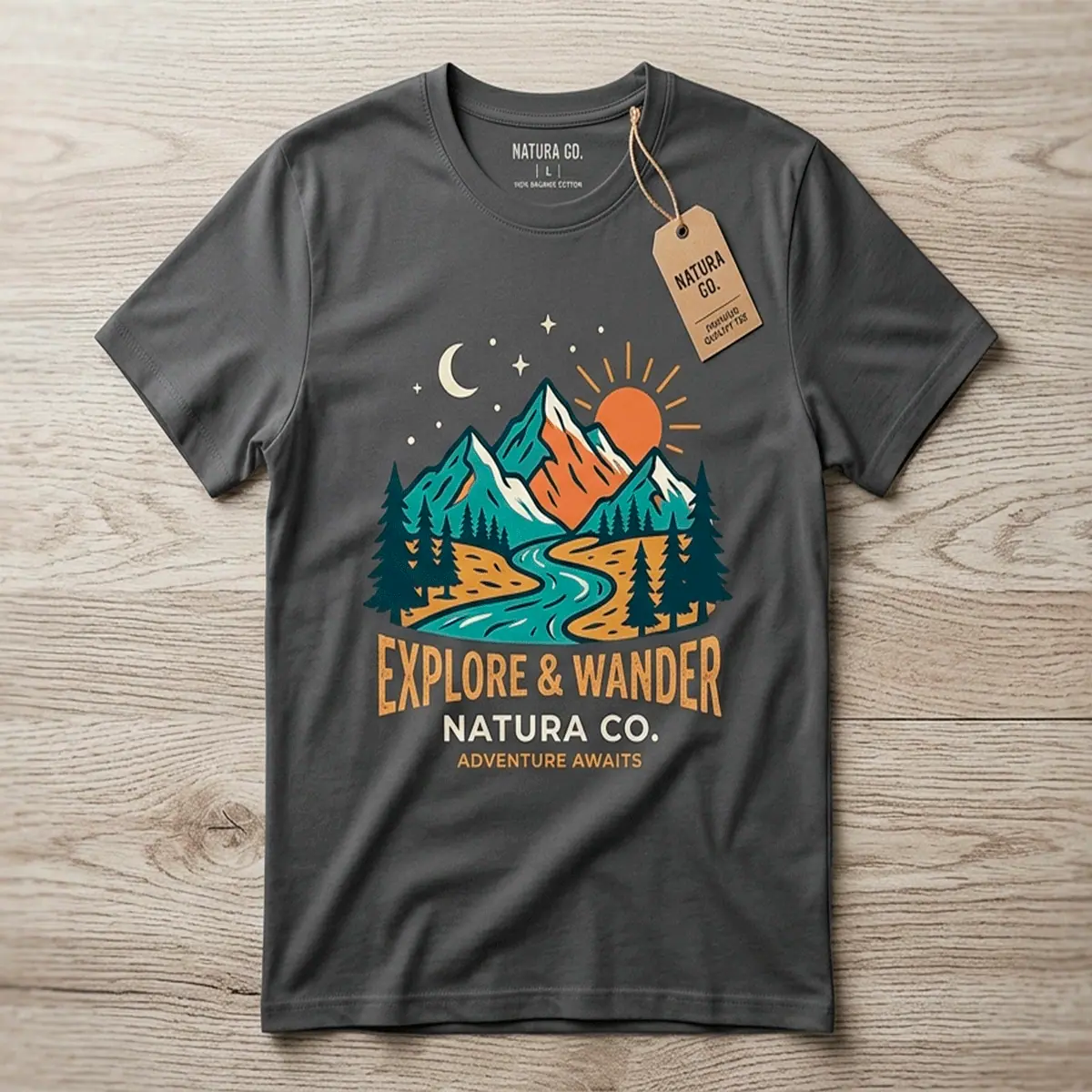 Camiseta Explore Masculina - Imagem 3